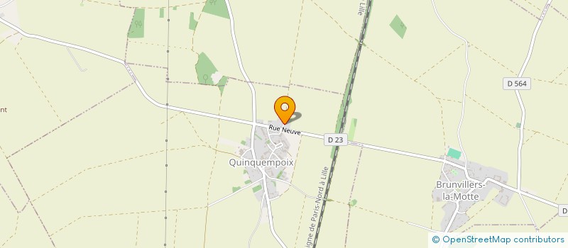 localisation de l'entreprise AXAN  QUINQUEMPOIX