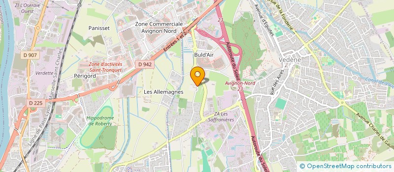 localisation de l'entreprise AXAN  DECINES-CHARPIEU