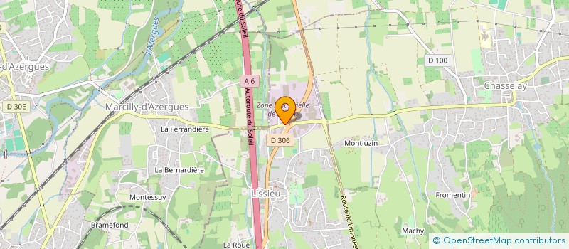 localisation de l'entreprise AXAN  LISSIEU