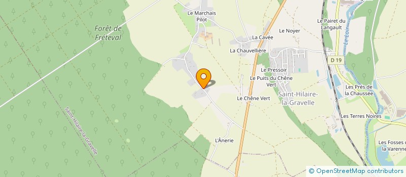 localisation de l'entreprise AXANCE  SAINT-HILAIRE-LA-GRAVELLE