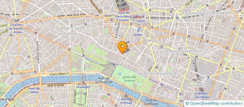 localisation de l'entreprise AXANGEL SARL  PARIS