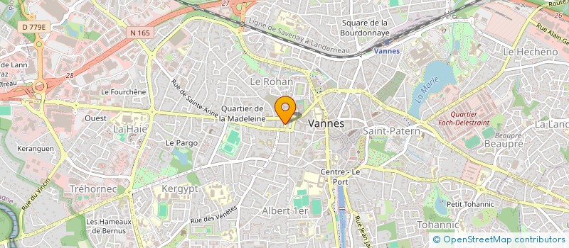 localisation de l'entreprise AXANTI CONSULTING à VANNES