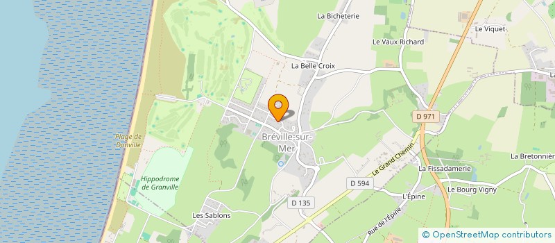 localisation de l'entreprise AXAR CONSEILS ET STRATEGIES  BREVILLE-SUR-MER