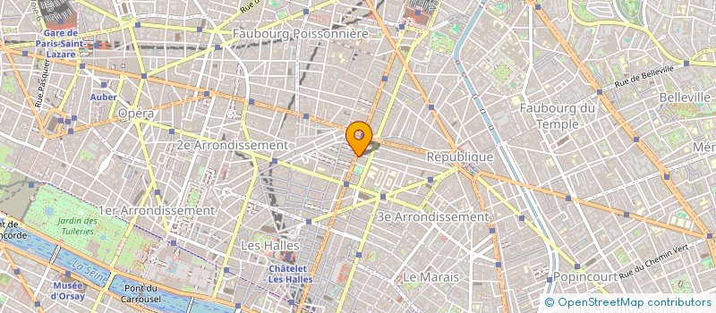 localisation de l'entreprise AXARA à PARIS