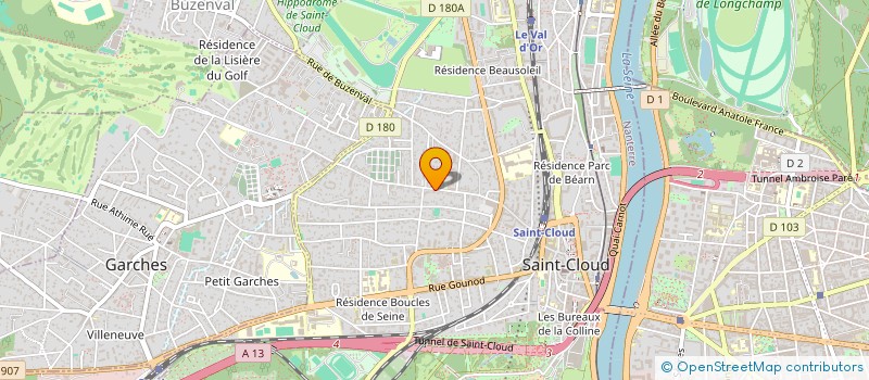 localisation de l'entreprise AXARA INVESTMENT à SAINT-CLOUD