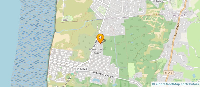 localisation de l'entreprise AXARNAVIC  MERLIMONT