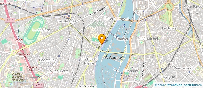 localisation de l'entreprise AXAU à TOULOUSE