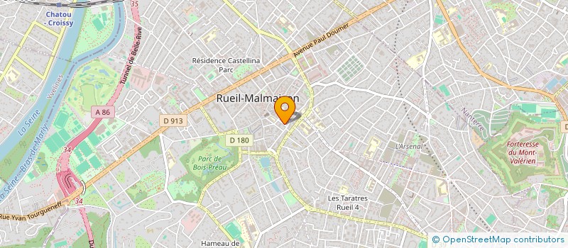 localisation de l'entreprise AXAUMYR à RUEIL-MALMAISON