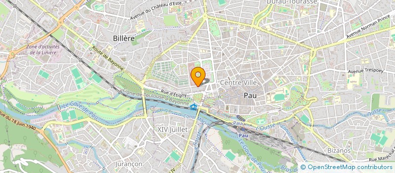 localisation de l'entreprise AXAVOCAT à PAU