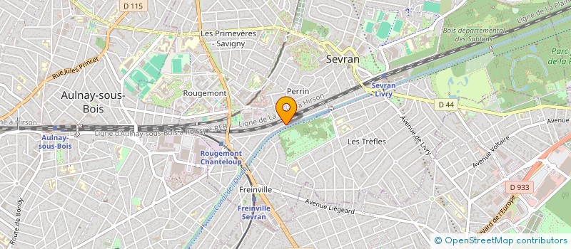 localisation de l'entreprise AXC GAMES à SEVRAN
