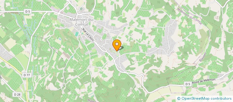 localisation de l'entreprise AXCE  MALEMORT-DU-COMTAT