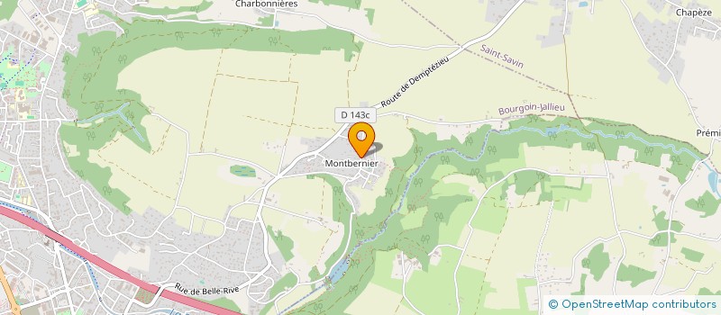 localisation de l'entreprise AXCELER CONSULTING  BOURGOIN-JALLIEU