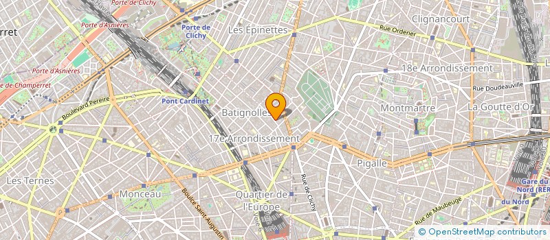 localisation de l'entreprise AXCENS à PARIS