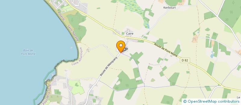 localisation de l'entreprise AXCES  ASSERAC