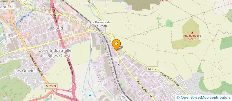 localisation de l'entreprise AXCESS INVEST  COURNON-D'AUVERGNE