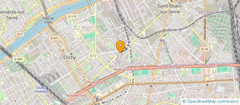 localisation de l'entreprise AXDIS GREEN ENERGY à CLICHY