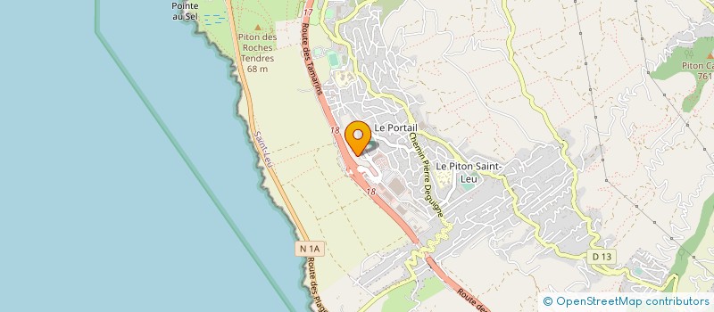 localisation de l'entreprise AXDOM CARE à SAINT-LEU