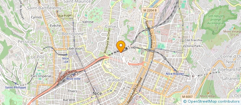 localisation de l'entreprise AXE à NICE