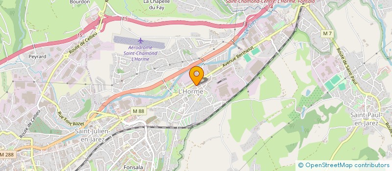 localisation de l'entreprise AXE AMENAGEMET EURL  L'HORME