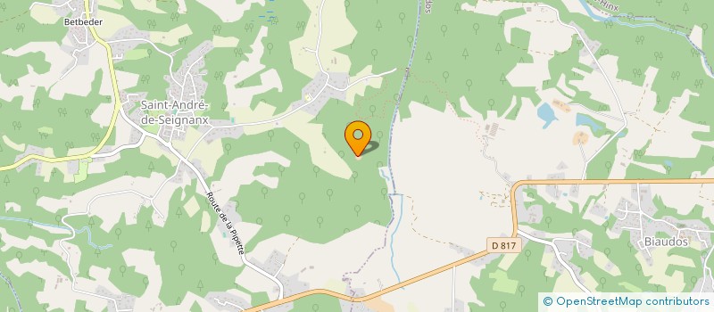 localisation de l'entreprise AXE ASSURANCES GROUPE  SAINT-ANDRE-DE-SEIGNANX