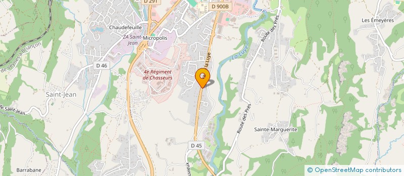 localisation de l'entreprise AXE AUTOS  GAP