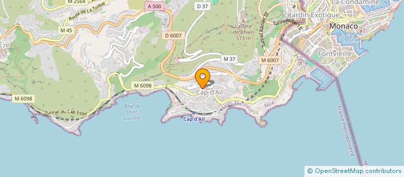localisation de l'entreprise AXE CAPITAL à CAP D'AIL