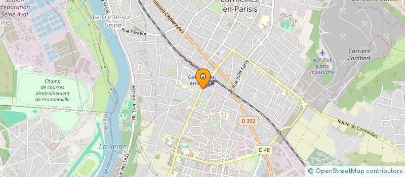 localisation de l'entreprise AXE CARBON  CORMEILLES-EN-PARISIS