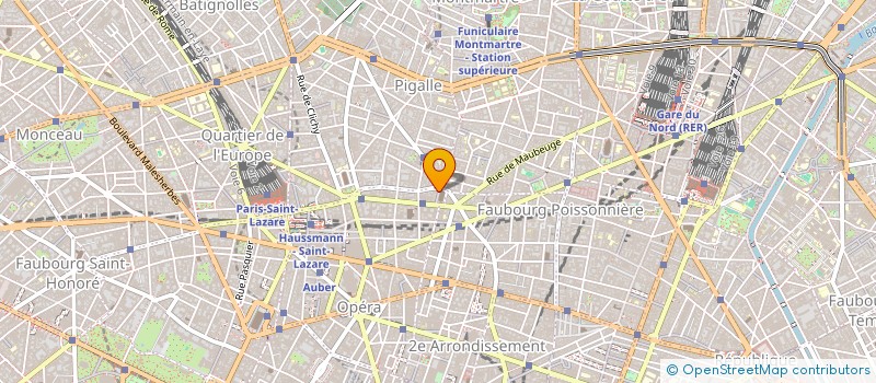 localisation de l'entreprise AXE COMMUNICATION ET IMMOBILIER  PARIS
