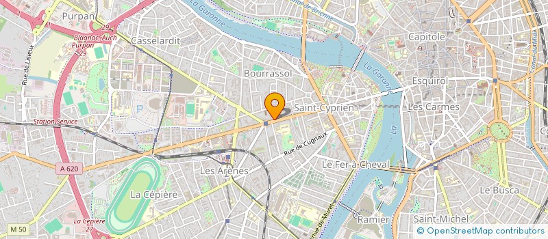 localisation de l'entreprise AXE COMPUTER à TOULOUSE