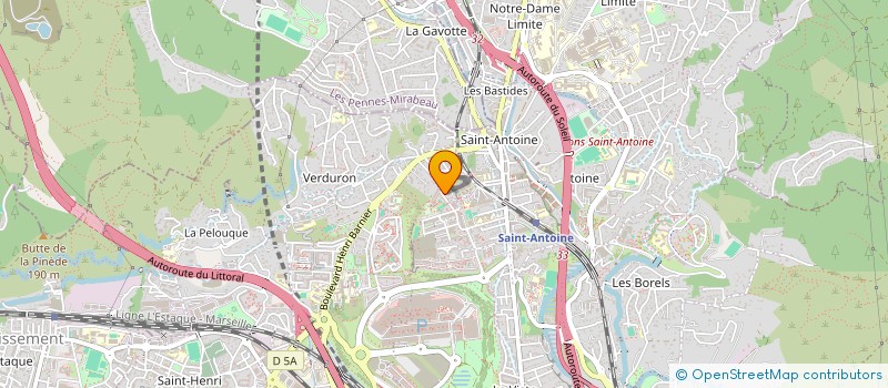 localisation de l'entreprise AXE CONSULTING à MARSEILLE
