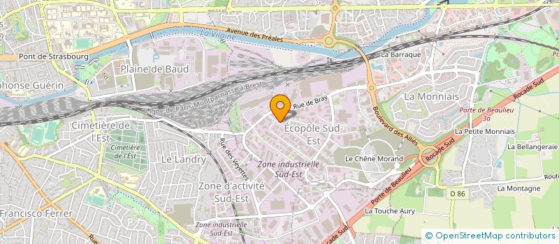 localisation de l'entreprise AXE DECORS à CESSON-SEVIGNE