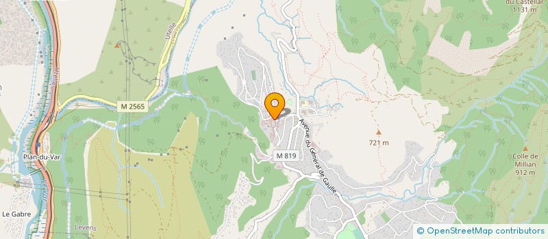 localisation de l'entreprise AXE DEVELOPPEMENTS  LEVENS