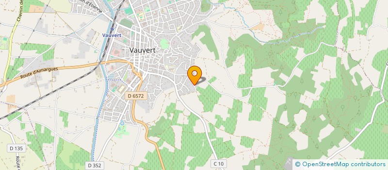 localisation de l'entreprise AXE DIAGNOSTIC  VAUVERT