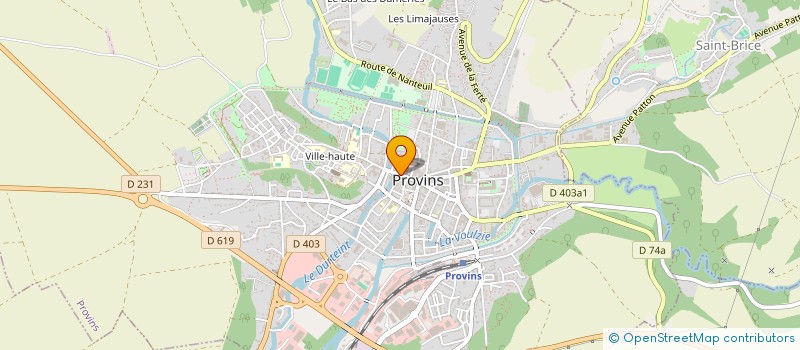 localisation de l'entreprise AXE DIFFUSION MODE  PROVINS