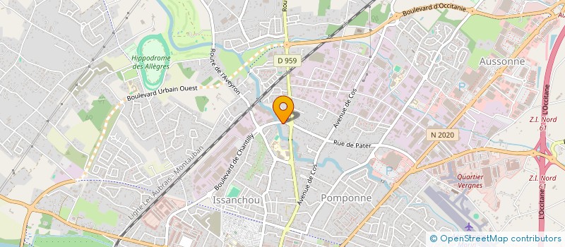 localisation de l'entreprise AXE-ECO à MONTAUBAN