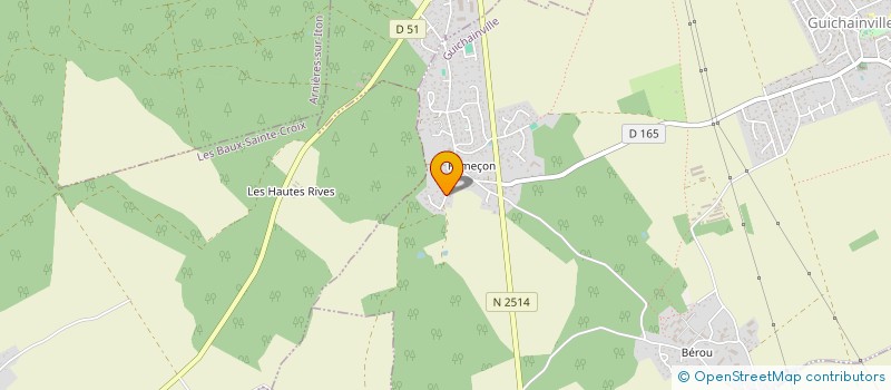 localisation de l'entreprise AXE EMERGENCE  BUEIL