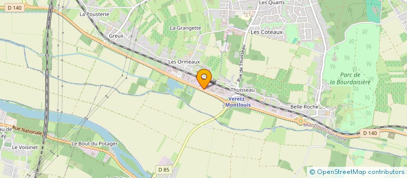 localisation de l'entreprise AXE ENGINEERING  MONTLOUIS-SUR-LOIRE