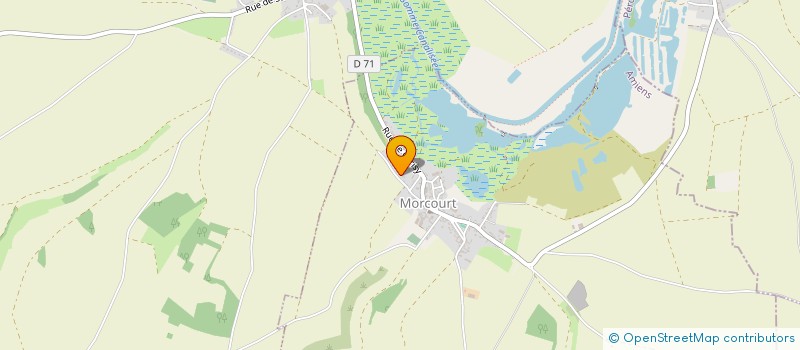 localisation de l'entreprise AXE ET MAX  MORCOURT