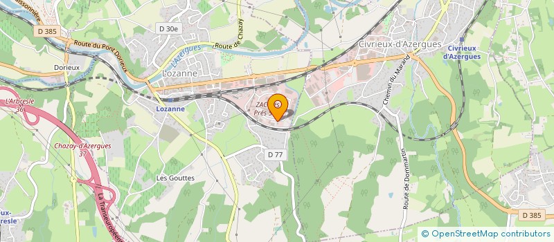 localisation de l'entreprise AXE GROUP à LOZANNE