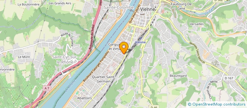 localisation de l'entreprise AXE HERITAGE GROUP  VIENNE