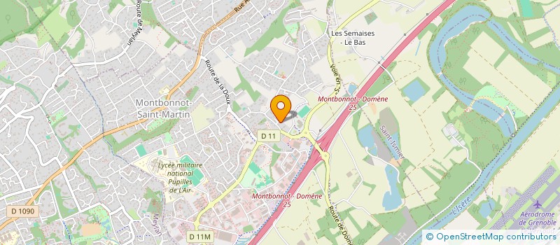 localisation de l'entreprise AXE IMAGE à GRENOBLE