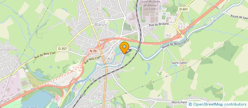 localisation de l'entreprise AXE INVESTISSEMENT à BLANZY