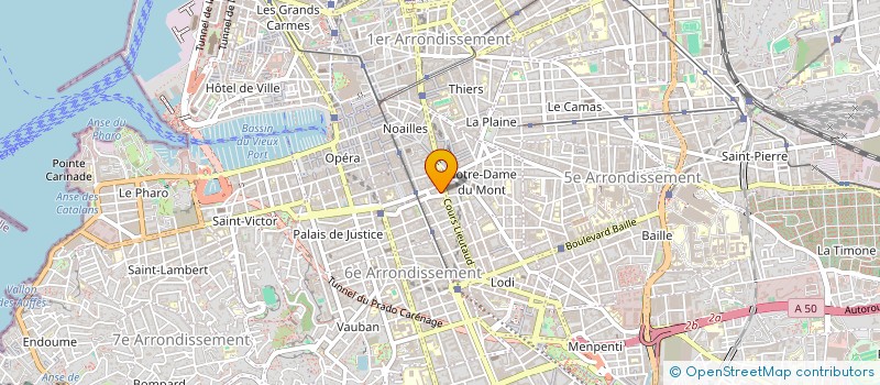 localisation de l'entreprise AXE LOISIRS à MARSEILLE
