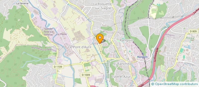 localisation de l'entreprise AXE MAIRISE SECURITE à CANNES