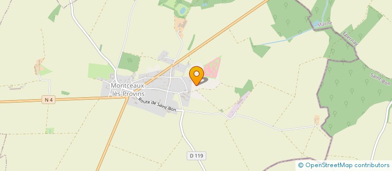 localisation de l'entreprise AXE QUAD à MONTCEAUX-LES-PROVINS
