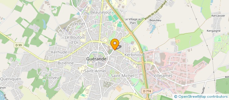 localisation de l'entreprise AXE RENOV  GUERANDE