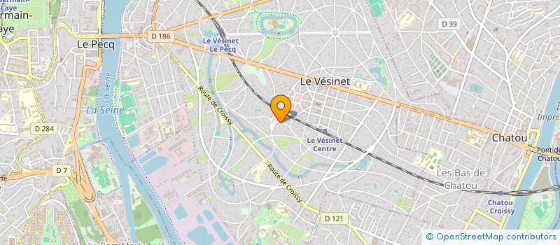 localisation de l'entreprise AXE REUSSITE  LE VESINET