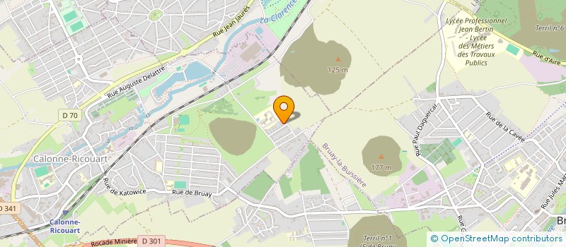 localisation de l'entreprise AXE SION  CALONNE-RICOUART