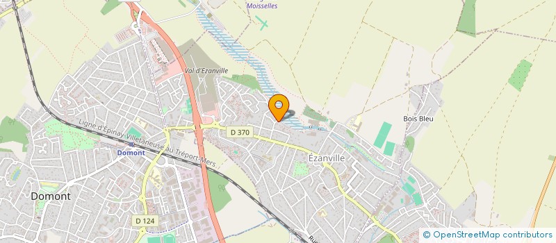 localisation de l'entreprise AXE TECHNIK  EZANVILLE