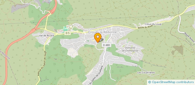 localisation de l'entreprise AXE TRANSITION  ENSUES-LA-REDONNE